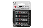 Akut ja Paristot - Agfa Photo Ultra battery - 4 x AA Mignon - Alkaline - 110-821887