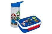 Lisätarvikkeet kouluun - Super Mario Lunch Box and Drinking Bottle Set - SUND9864