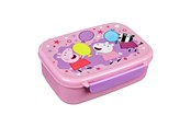 Lisätarvikkeet kouluun - Peppa Pig Lunchbox with Snack Tray - PIPB9903