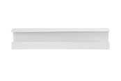 Kaapelihyllyt, Kaapelisukat & Kaapelisiteet - Cablio Under-Desk Cable Tray – White – 60 cm - CAB-001W