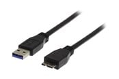 USB kaapelit - Deltaco USB3-010S - USB cable - Micro-USB Type B to USB Type A - 1 m - USB3-010S