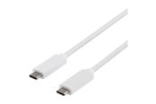 USB kaapelit - Deltaco - USB-C cable - 24 pin USB-C to 24 pin USB-C - 1 m - USBC-1059