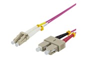 Verkkokaapelit - Deltaco LCSC-705 - patch cable - 5 m - pink - Pinkki - 5m - LCSC-705
