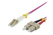 Verkkokaapelit - Deltaco LCSC-710 - network cable - 10 m - Pinkki - 10 meter - LCSC-710