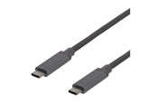 USB kaapelit - Deltaco USBC-1362 - USB-C cable - 24 pin USB-C to 24 pin USB-C - 1 m - USBC-1362