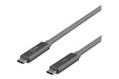 USB kaapelit - Deltaco USBC-1412M - USB-C cable - USB-C to USB-C - 1 m - USBC-1412M