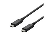 USB kaapelit - Deltaco USBC-2003 - USB-C cable - 24 pin USB-C to 24 pin USB-C - 3 m - USBC-2003