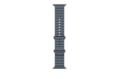 Smartwatch - Lisävarusteet - Apple 49mm Anchor Blue Ocean Band - Natural Titanium Finish - MGCC4ZM/A