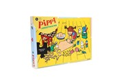 Palapelit - Lundby Pippi gulvpuslespil i træ 24 brikker Lattia - 18259