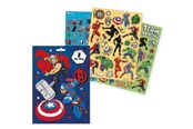 Luovat leikit - Undercover Avengers Sticker Book with 8 Sheets - AVHA0064