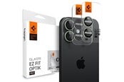 Puhelin - Muut lisävarusteet - Spigen Glass tR EZ Fit Optik Pro 2 Pack - green - iPhone 17 - AGL10128