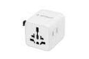 Virtakaapelit (ulkoinen) - Gembird Universal travel power adapter - TPA-INT-01-W