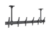 Seinäkiinnitys, AV-kiinnikkeet & AV-kalusteet - Multibrackets PRO Series mounting kit - tilt - for 3 flat panels - black - Max 90 kg - recommended for 65" - 7350073734924