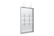 Seinäkiinnitys, AV-kiinnikkeet & AV-kalusteet - Multibrackets M Pro Series enclosure - Large - white - Max 50 kg - recommended for 98" - 7340234810079