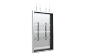 Seinäkiinnitys, AV-kiinnikkeet & AV-kalusteet - Multibrackets M Pro Series enclosure - for flat panel - high brightness universal - white RAL 9005 - Max 50 kg - recommended for 75" - 7340234810659