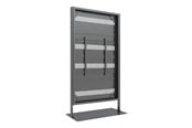 Seinäkiinnitys, AV-kiinnikkeet & AV-kalusteet - Multibrackets M Pro Series stand - for digital signage LCD panel - enclosure totem - black - Max 35 kg - recommended for 85" - 7350105219641