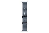 Smartwatch - Lisävarusteet - Apple 49mm Anchor Blue Ocean Band - Black Titanium Finish - MGCJ4ZM/A