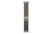 Smartwatch - Lisävarusteet - Apple 49mm Natural Titanium Milanese Loop - Large - MGHQ4ZM/A