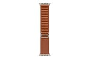 Smartwatch - Lisävarusteet - Apple 49mm Terra Cotta Alpine Loop - Medium - Natural Titanium Finish - MFTC4ZM/A