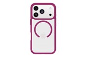 Puhelin - Kannet ja kotelot - OtterBox React MagSafe Apple iPhone 17 Pro Rose Crystal - clear/pink - 77-98634