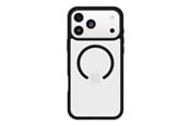 Puhelin - Kannet ja kotelot - OtterBox React MagSafe Apple iPhone 17 Pro Max Black Crystal - clear/black - 77-98651