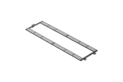 Kotelot - lisätarvikkeet - Havn HS 420 Lower Fan Bracket - Black - HVN-AS-HS420-06-BFB