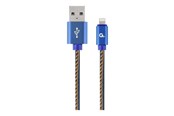 USB kaapelit - Gembird Cablexpert Premium Lightning cable - Lightning / USB 2.0 - 2 m - CC-USB2J-AMLM-2M-BL