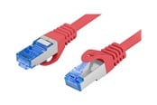 Verkkokaapelit - Lanberg patch cable - 3 m - red RAL 3017 - Punainen - 3m - PCF6A-10CC-0300-R