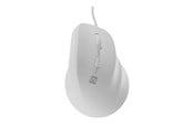 Hiiret - Natec CRAKE 2 PRO - vertical mouse - USB - white - Vertical mouse - Optinen - 6 painiketta - Valkoinen - NMY-2273