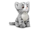 Pehmolelu - Animigos Grey Tabby Cat - 37235