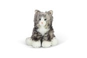 Pehmolelu - Animigos Grey Fluffy Cat - 38604
