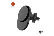 Puhelin - Adapterit & Laturit - FIXED QI2.0 MagAir Airvent Car Mount Black - FIXMA-BK