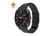 Smartwatch - Lisävarusteet - FIXED Titanium Strap for Samsung Galaxy Watch Ultra Black - FIXTST-1384-BK