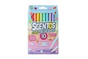 Luovat leikit - Scentos Fine Line Markers Pastel 10 pcs - 2620111