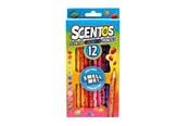 Luovat leikit - Scentos Colouring Pencils 12 pcs - 2640515