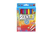 Luovat leikit - Scentos Fine Line Markers Bold 10 pcs - 2640720