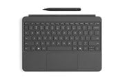 Näppäimistöt - Microsoft Surface Pro Keyboard - 12-inch - keyboard full size - with touchpad accelerometer - slate - with Slim Pen Input Device - Näppäimistö - Harmaa - EP2-33132