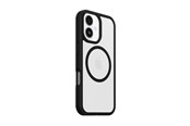 Puhelin - Kannet ja kotelot - OtterBox React MagSafe Apple iPhone 17 Black Crystal - clear/black - 77-98591