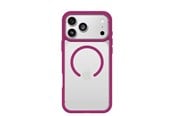 Puhelin - Kannet ja kotelot - OtterBox React MagSafe Apple iPhone 17 Pro Max Rose Crystal - clear/pink - 77-98654
