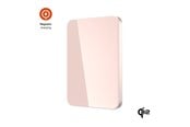 Powerbank - FIXED MagZen 5 Crystal Qi2 standard 5000 mAh Pink Powerbank - Vaaleanpunainen - 5000 mAh - FIXZENMC-5-PI