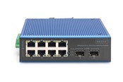 Kytkimet - DIGITUS DN-651146 - switch - industrial - 8 ports - DN-651146