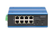 Kytkimet - DIGITUS - switch - industrial - 8 ports - unmanaged - DN-651150