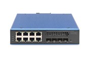 Kytkimet - DIGITUS DN-651160 - switch - 8 ports - Managed - DN-651160