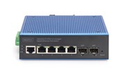 Kytkimet - DIGITUS - switch - industrial - 4 ports - Managed - DN-651155