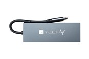 Telakointiasemat - TECHLY - docking station - USB-C 3.2 Gen 1 - HDMI - IUSB32C-HUB4HPD