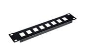 Lisätarvikkeet - Equip patch panel (empty) - 1U - 10" - EZKP-10-B