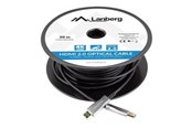 Näyttökaapeli - Lanberg HDMI cable with Ethernet - 20 m - CA-HDMI-20FB-0200-BK