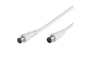 Antennikaapelit/-liittimet - Vivanco 75dB Antenna Cable 2x shield 15m Bulk - 4008928439052