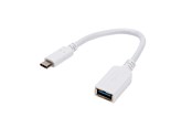 USB kaapelit - Vivanco USB-C plug – USB 3.0 A socket 0.1m - 4008928452846
