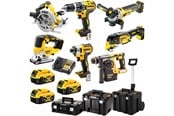 Työkalut - Dewalt Cordless 7-Tool Combo Set - DCK755P3T